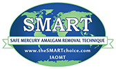 Safe Mercury Amalgam Removal Technique - SMART certification Logo