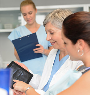 Digital x-ray showing teeth of a patient in Worcester & Central, MA